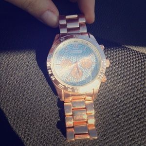 Rose gold montres Carlos watch